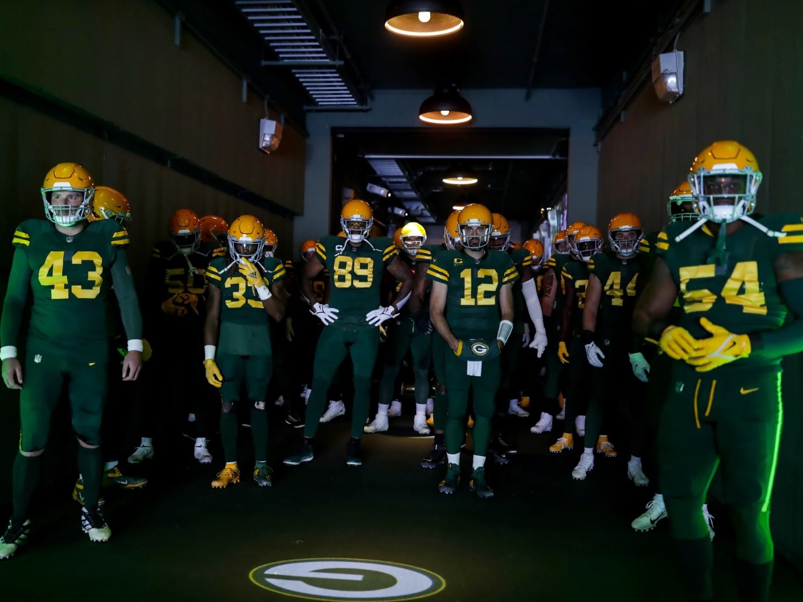 Packers 2021 alternate jerseys made for some great photos
